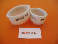 Ausstecher, oval 55*31 mm, Exoglass