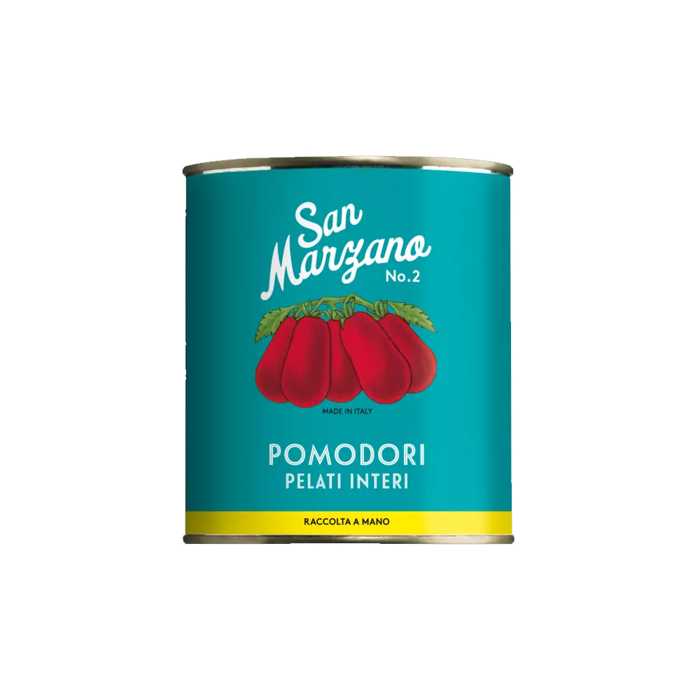 San Marzano Tomaten in der Dose, 800g, ganz &amp; geschält - zumkochen.at ...