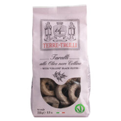 Taralli mit schwarzen Oliveni - aus Apulien