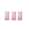 Set mit 3 Vasen - rosa