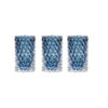 Set mit 3 Vasen - blue smoke, Unterfang