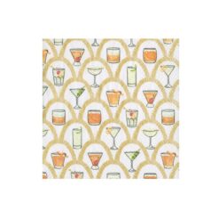 Serviette Deco Cocktails - Cocktail