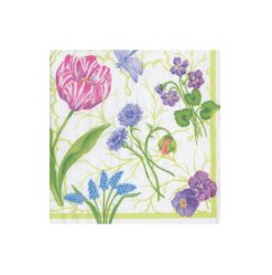 Serviette Floral Majolica - Cocktail