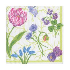 Serviette Floral Majolica - Lunch