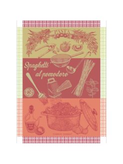Geschirrtuch Spaghetti Pomodoro Basilic