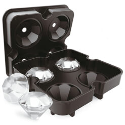 Silikon-Eisform für 4 Diamanten