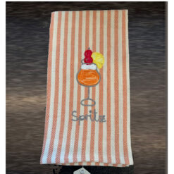 Geschirrtuch Spritz - bestickt