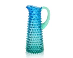 Warzenkrug hoch 1l Ocean (blau-grün)