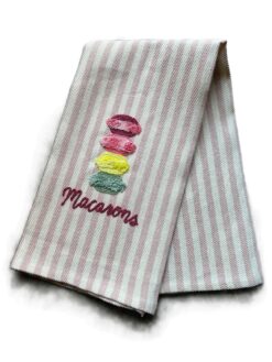 Geschirrtuch Macarons