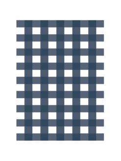 Geschirrtuch Vichy blau